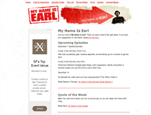 Tablet Screenshot of my-name-is-earl.com